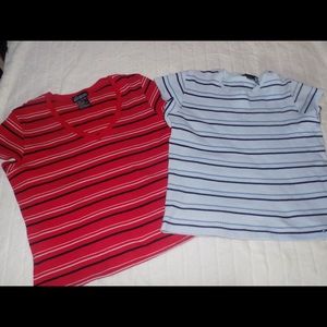 Two cute No Boundaries shirts